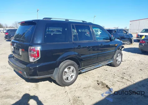 2006 Honda Pilot Ex-L from USA, damaged, VIN 5FNYF285X6B014964